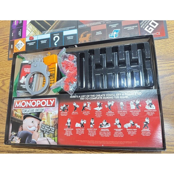Monopoly Game: Cheaters Edition Board Game Ages 8 and Up - Picture 7 of 10